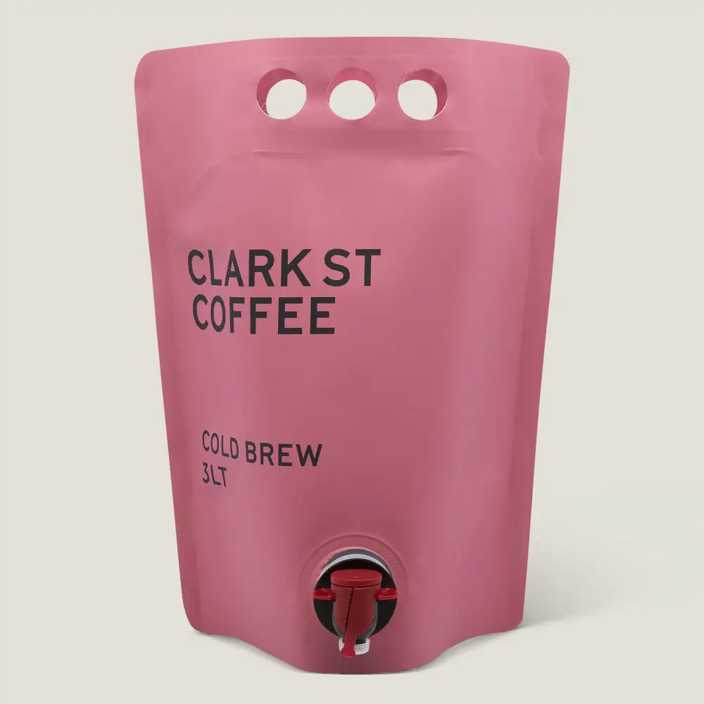 Clark St Coffee 3L cold brew RTD pouch — specialty coffee Australia