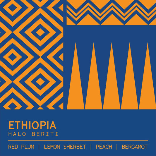 Ethiopia Halo Beriti tasting notes — red plum, peach, bergamot — Clark St Coffee 