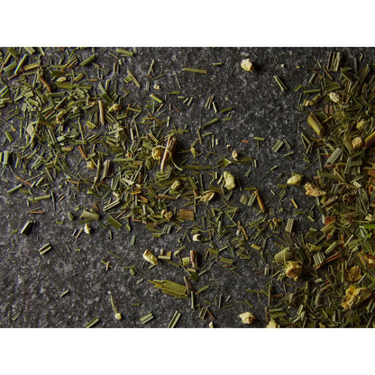 Lemongrass ginger pyramid tea bags — herbal tisane — Clark St Coffee