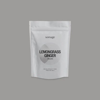 Lemongrass ginger loose leaf tea — organic caffeine free herbal tea — Clark St Coffee Melbourne