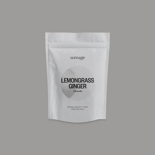 Lemongrass ginger loose leaf tea — organic caffeine free herbal tea — Clark St Coffee Melbourne