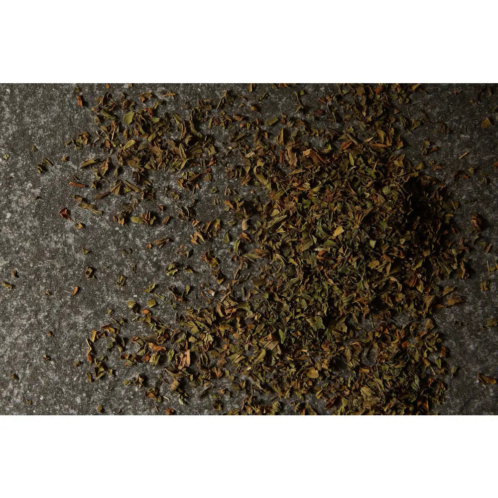 Peppermint pyramid tea bags — organic loose leaf tea — Clark St Coffee