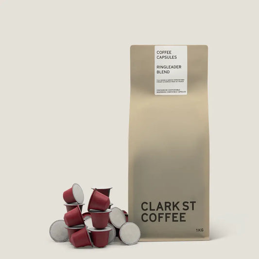 Ringleader Coffee Capsules - 80 Capsules - Compostable Capsules